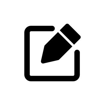 Edit Icon. Input and writing. Vector.