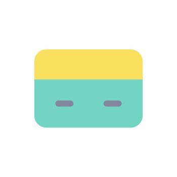 Payment card flat color ui icon