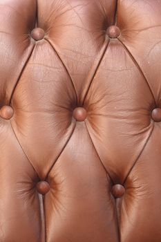 Genuine leather upholstery background for