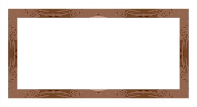 Design Rectangular minimalist wooden frame,with 1x2, 1x3 ratio