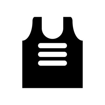 Bullet proof vest icon. Vector.