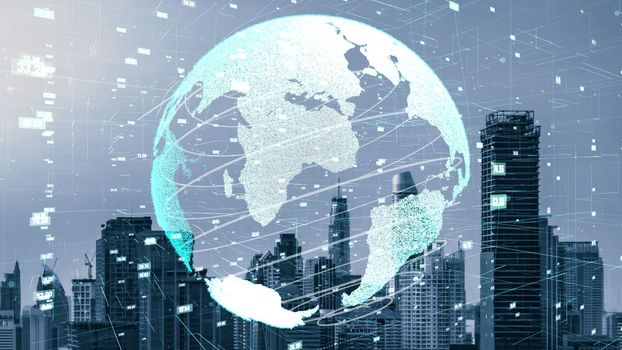 Global connection and the internet network alteration in smart city