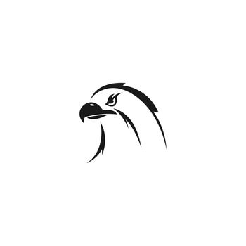 Eagle icon logo design illustration template vector