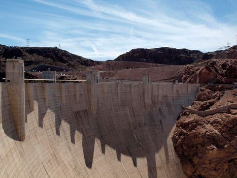 Hoover Dam Wall