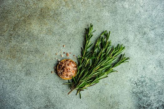 Cooking concept with rosemary herb