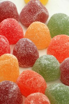 Sugared fruit candy