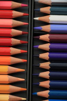 Brand new unused color pencils in box