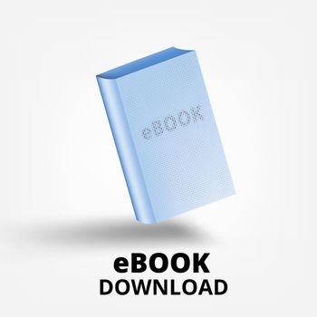 3D Download Ebook Blue One And Zero Icon