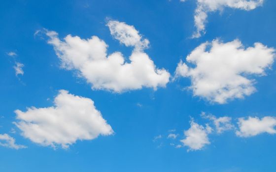 clouds with a blue sky background