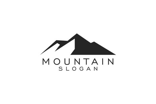 Mountain / travel / adventure hipster logo design inspiration vector