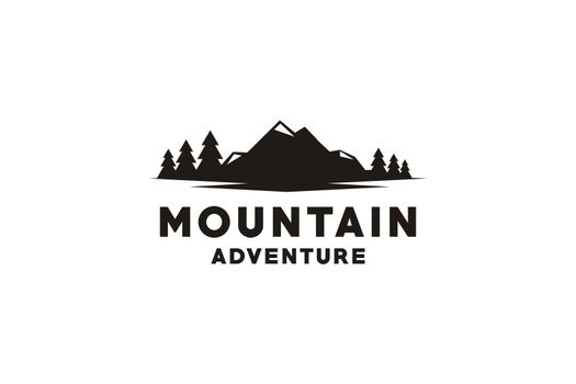 Mountain / travel / adventure hipster logo design.