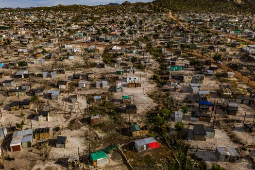 What life looks like to the poor. a township in South Africa.