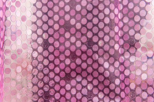 Abstract Pink Pattern Protective Curtain Surface Bath or Shower Design Texture Background