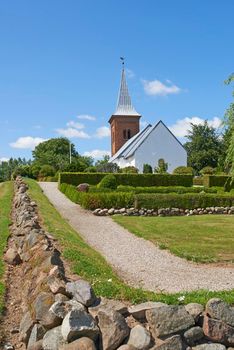 Danish National Church. A photo of a Danish Church National Church.
