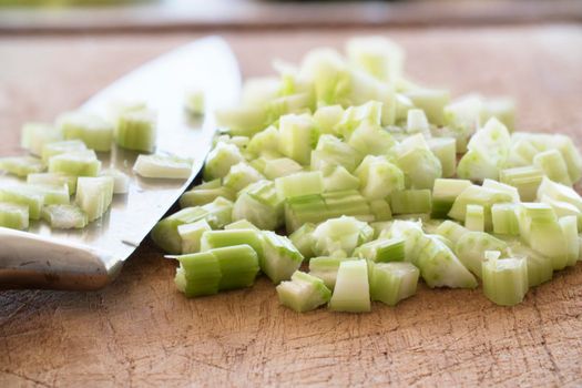 Prepping Celery