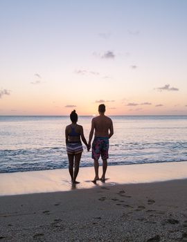 young couple on vacation Saint Lucia, luxury holiday Saint Lucia Caribbean