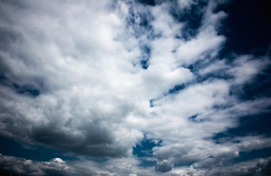 sky and clouds - environment, nature background, weather and meteorology concept
