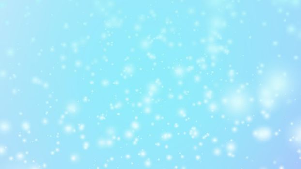 shiny glitter on blue background - holiday abstract backdrop styled concept