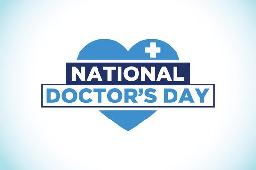 National doctors day. World doctors day template. Vector illustration.