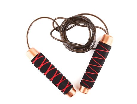 Skipping rope isolated