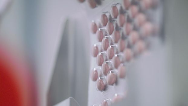 Process of production of pills