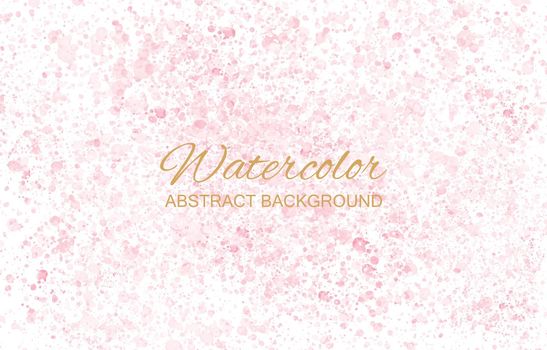 Abstract colorful watercolor horizontal texture rectangle background designed with earth tone watercolor stains. vector illustration