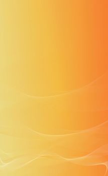 Abstract orange background with white lines - Vector