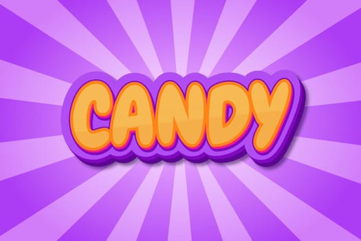 text effects Candy