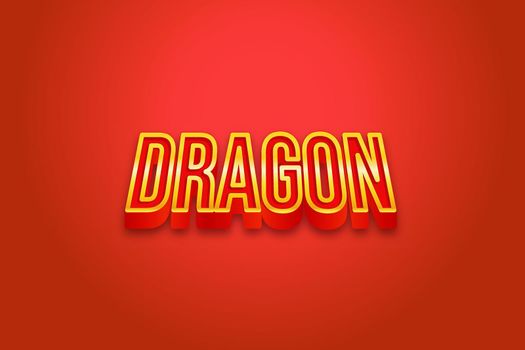 text effects Dragon