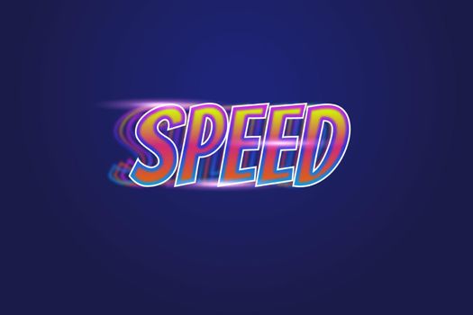 text effects Speed