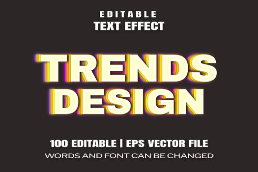 text effects Trends design