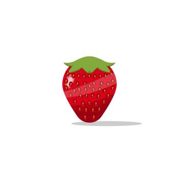 cartoon strawberry fruit