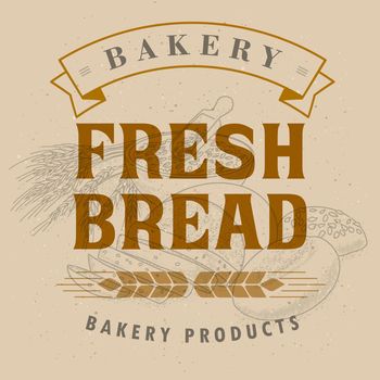Label fresh bread