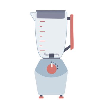 Blender mixer in flat design style isolated vector