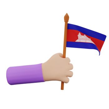 cambodia national day concept