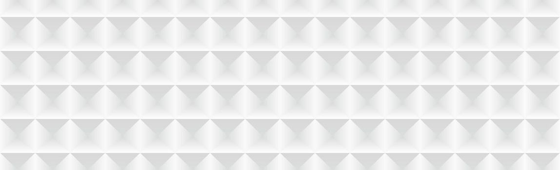 Abstract white background with many identical rhombuses - Vector
