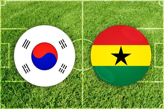 Japan vs Ghana football match