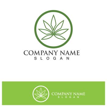 Cannabis leaf elements