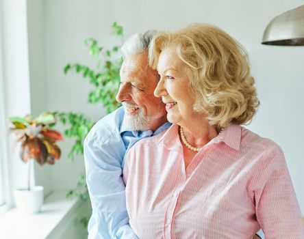 senior portrait woman man couple happy retirement smiling love elderly lifestyle old together