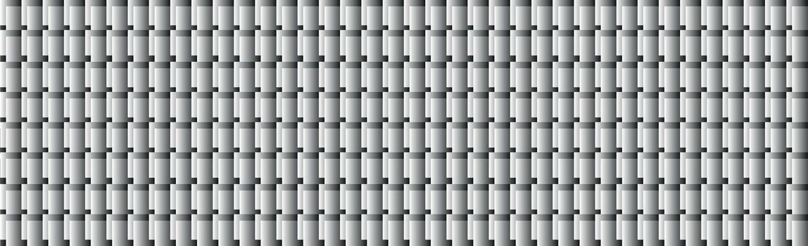 Abstract background gray - white volumetric rectangles - Vector illustration