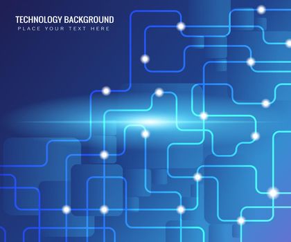 Circuit technology background with hi-tech digital data connection system and computer electronic design