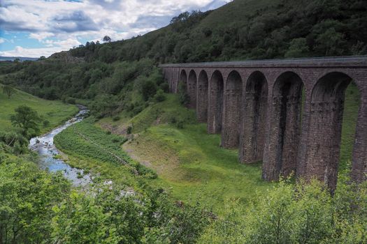 The 90 foot high Smardale Gill viaduct over Scandal Beck, Eden Valley, Cumbria