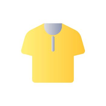 T shirt flat gradient color ui icon
