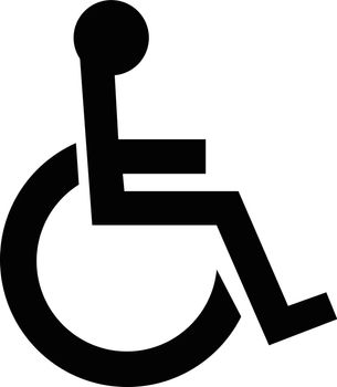 Handicap Icon Symbol Disabled Wheelchair Sign Care