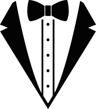 Bow Tie Suit Bowtie Tuxedo Vector Fancy