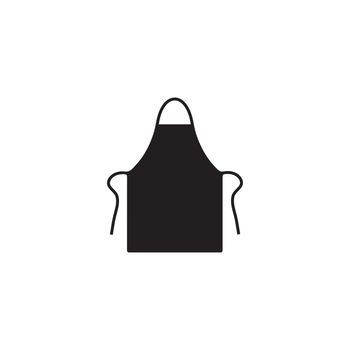 Apron icon logo vector design 