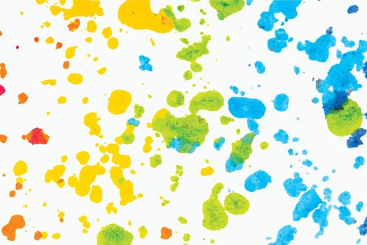 Colorful background vector with wax melted crayon art