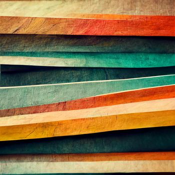 Artistic abstract artwork, textures lines stripe pattern design.