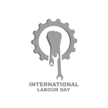 international labour day icon vector concept design template