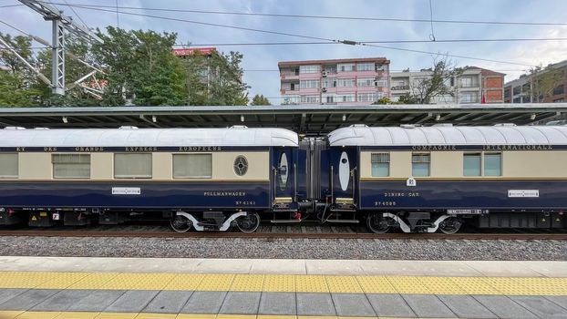 The Venice Simplon Orient Express train